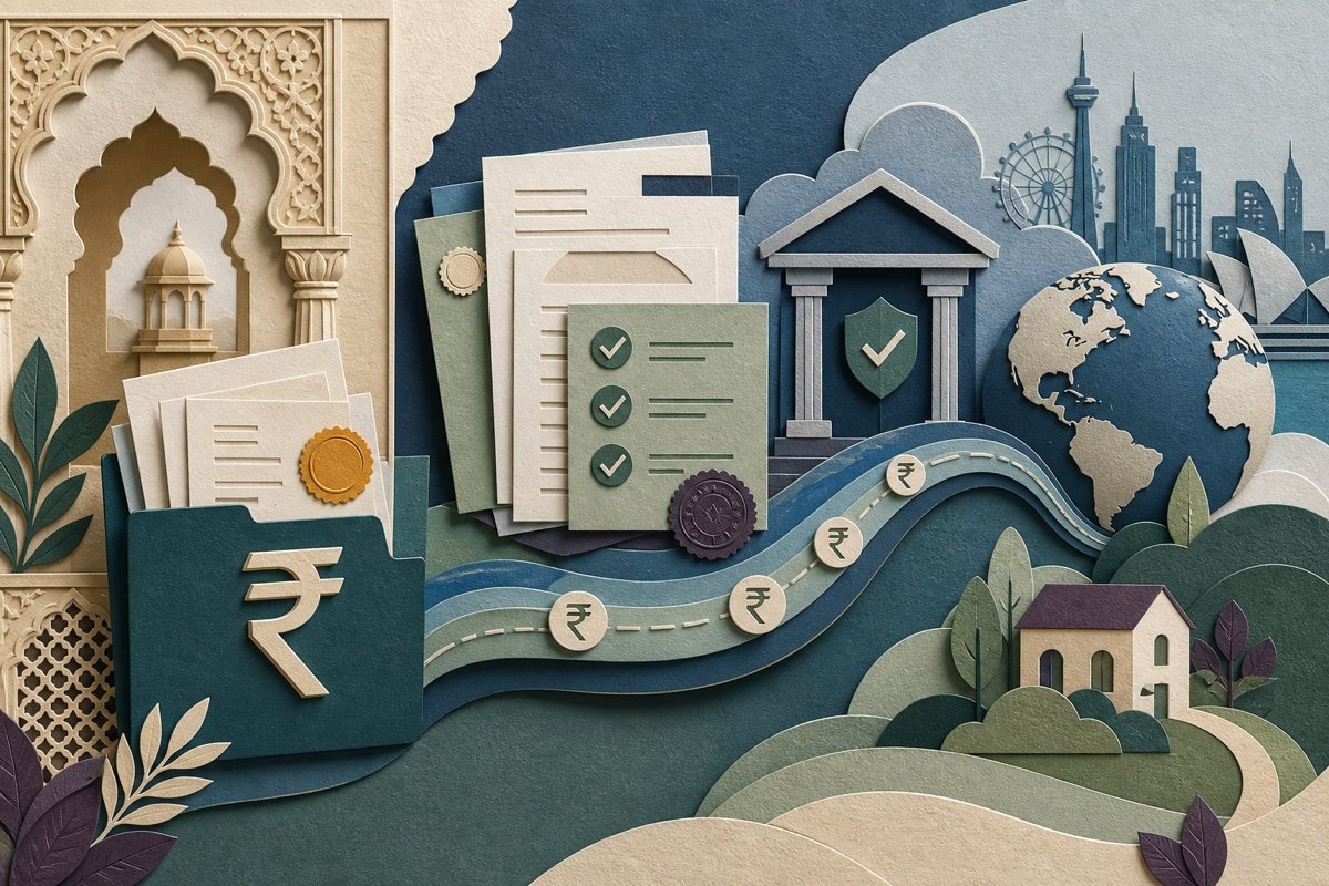 Editorial illustration for NRI Repatriation Rules Made Simple